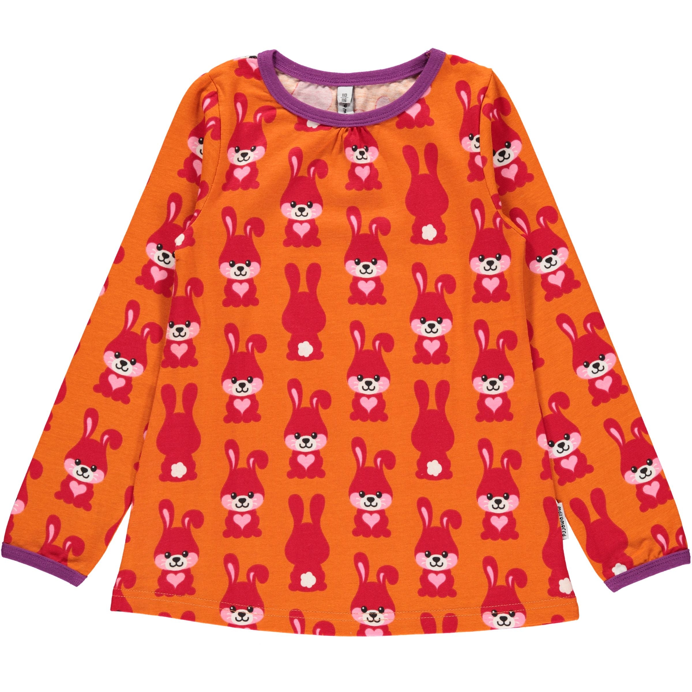 shop-for-the-latest-maxomorra-rabbit-orange-a-line-longsleeve-top-supply_0.jpg